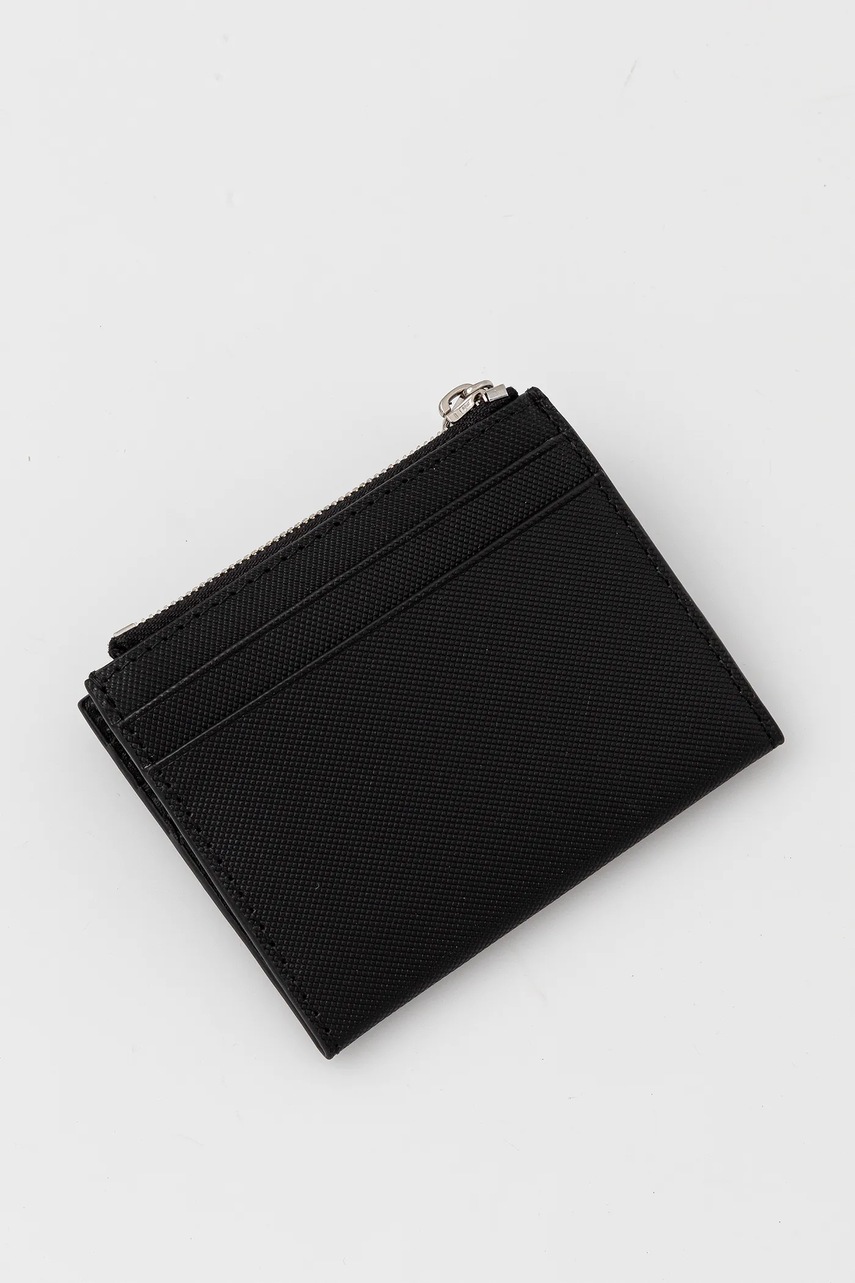 Кожаный кошелек Calvin Klein цвет чёрный LV04D1044G