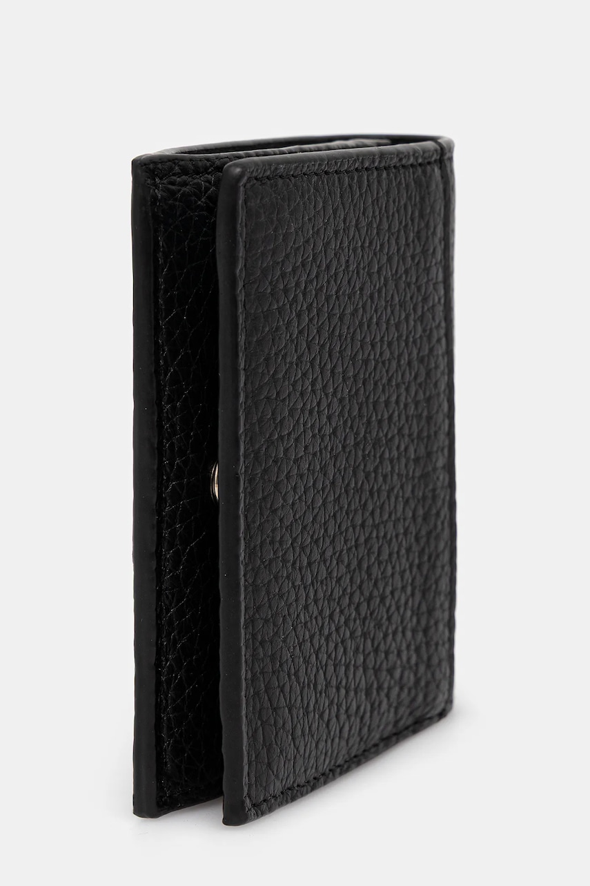 Кожаный кошелек Calvin Klein цвет чёрный LV04D1029G Кожаный кошелек Calvin Klein цвет чёрный LV04D1029G