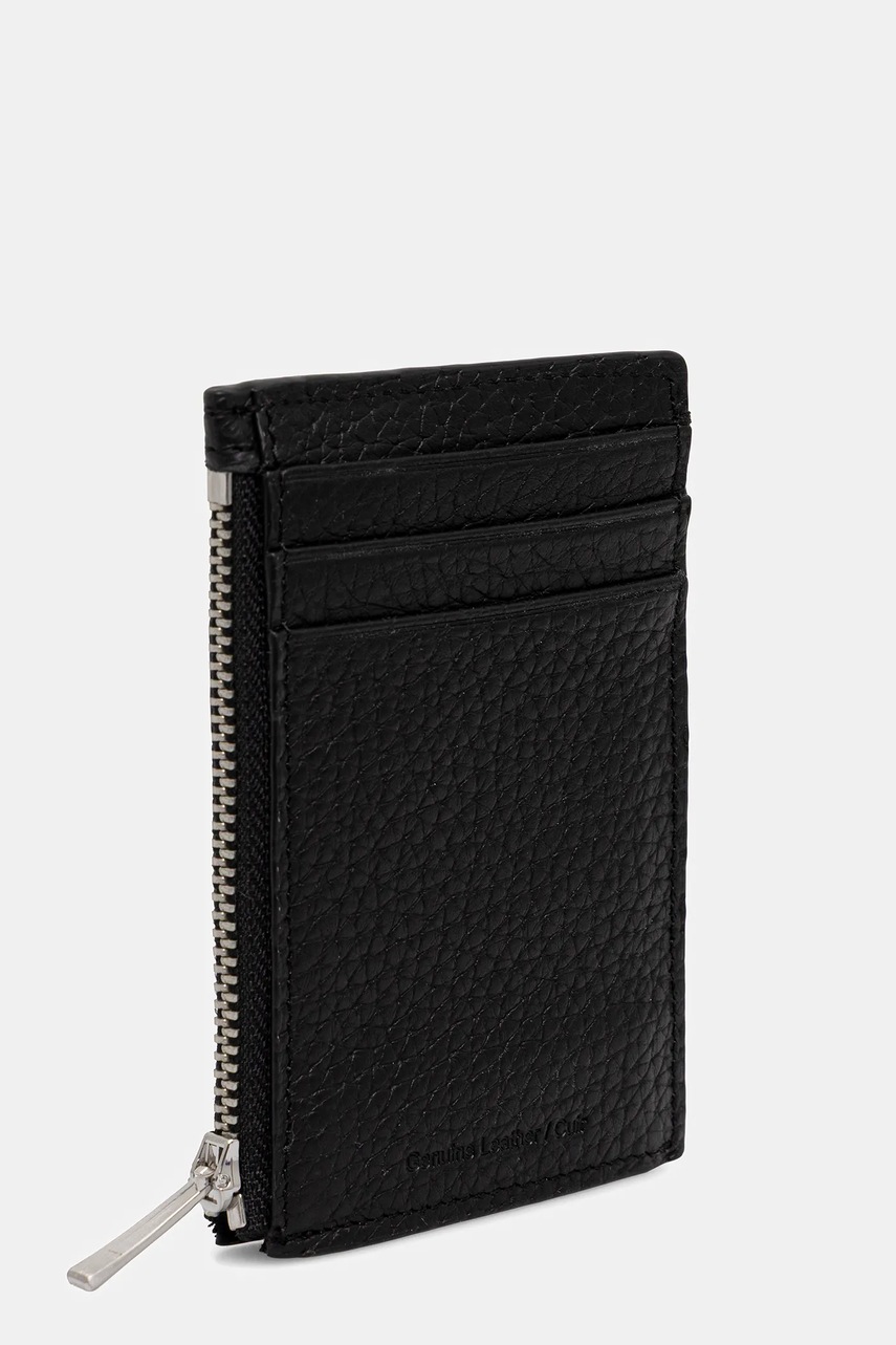 Кожаный кошелек Calvin Klein цвет чёрный LV04D1030G