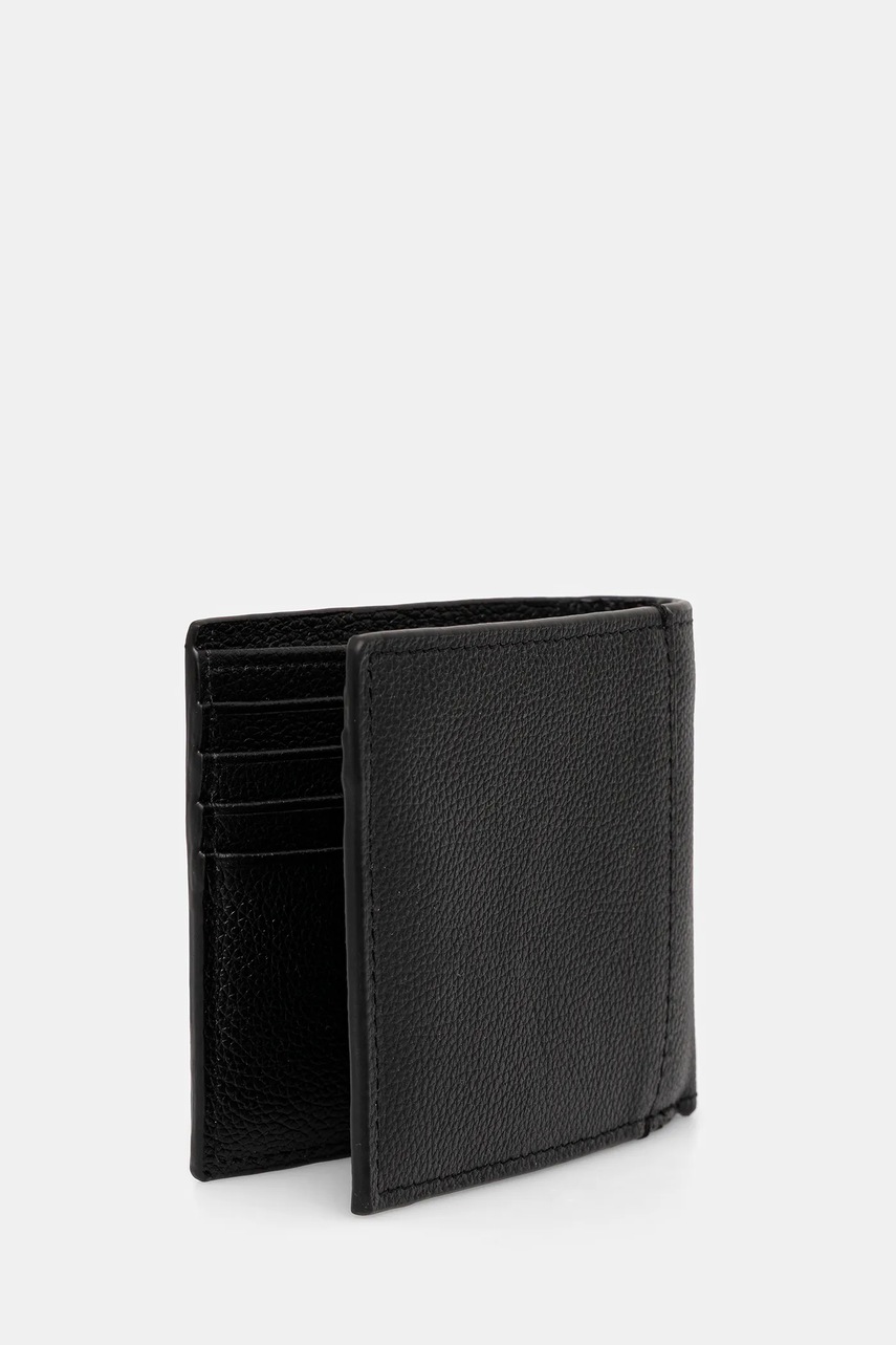 Кожаный кошелек Calvin Klein цвет чёрный LV04D1033G