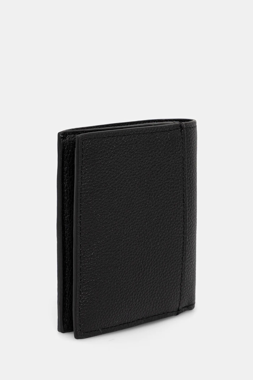 Кожаный кошелек Calvin Klein цвет чёрный LV04D1034G