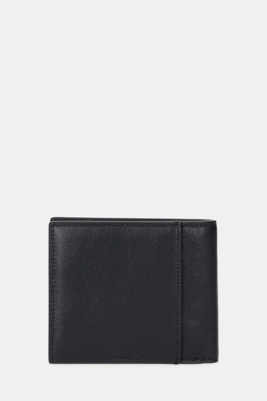 Кожаный кошелек Calvin Klein цвет чёрный LV04G1071G