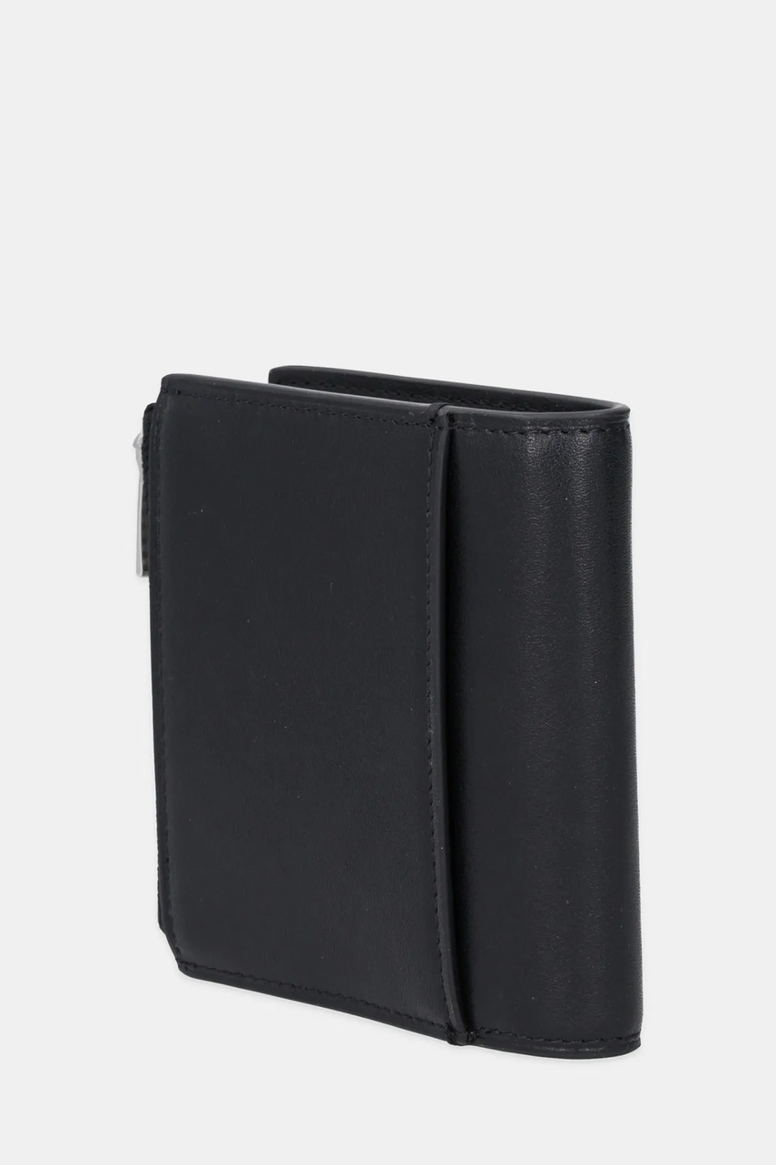 Кожаный кошелек Calvin Klein цвет чёрный LV04G1078G