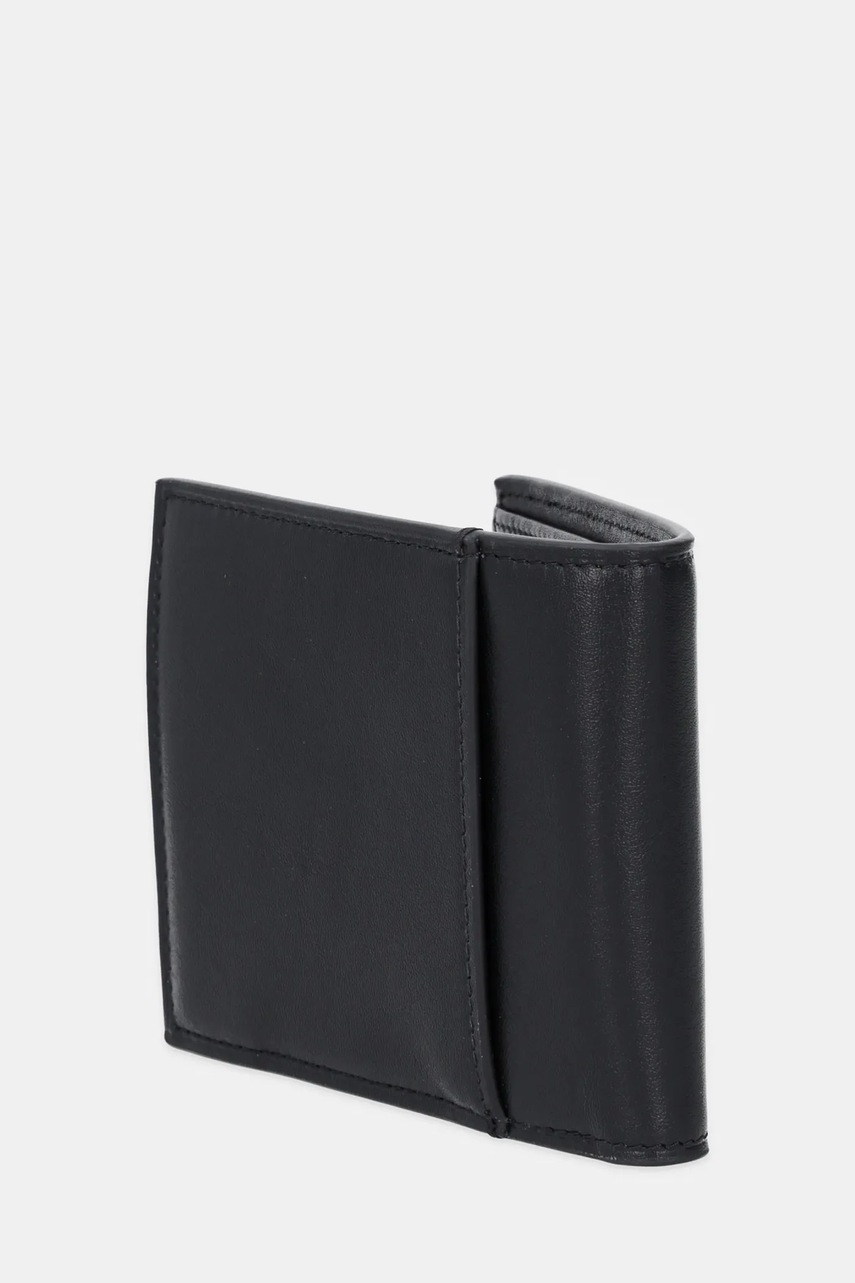 Кожаный кошелек Calvin Klein цвет чёрный LV04G1082G