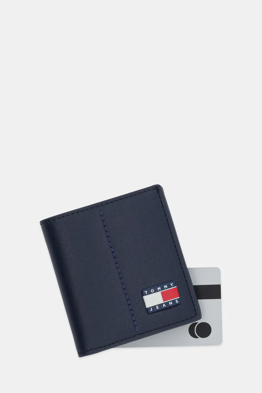 Кошелек Tommy Jeans цвет синий AM0AM13408