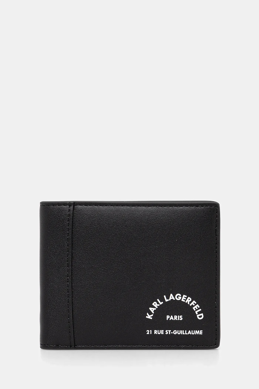 Karl Lagerfeld portofel K/DAILY culoarea negru, A3M30342