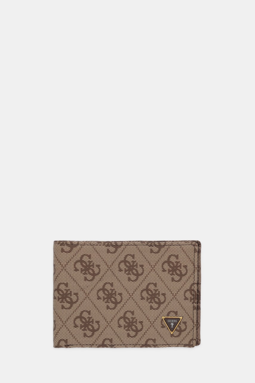 

Портмоне Guess MILANO в бежово SMMALL LEA27, Бежов