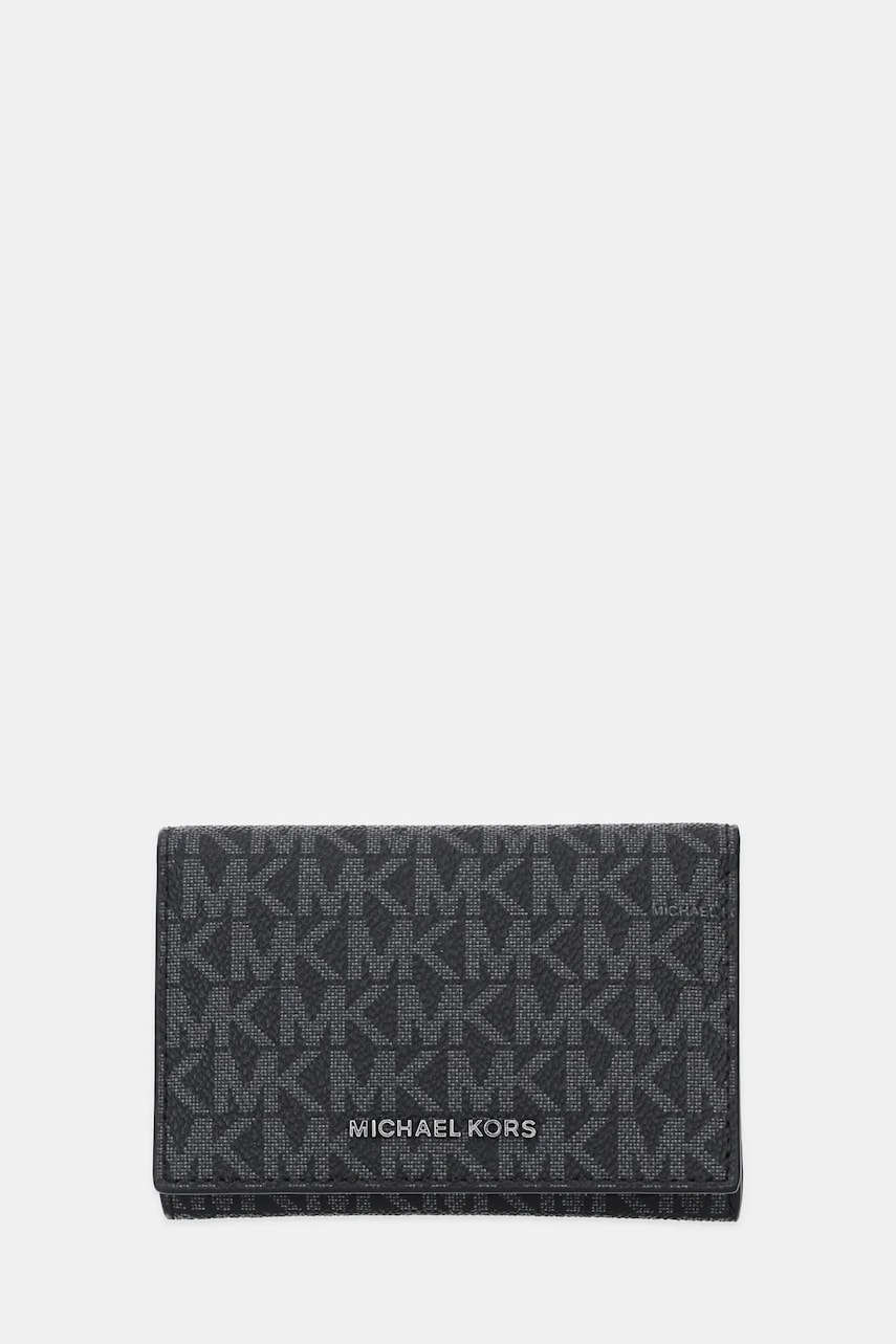 Michael Kors portofel HUDSON culoarea negru, 39T5LHDD6B