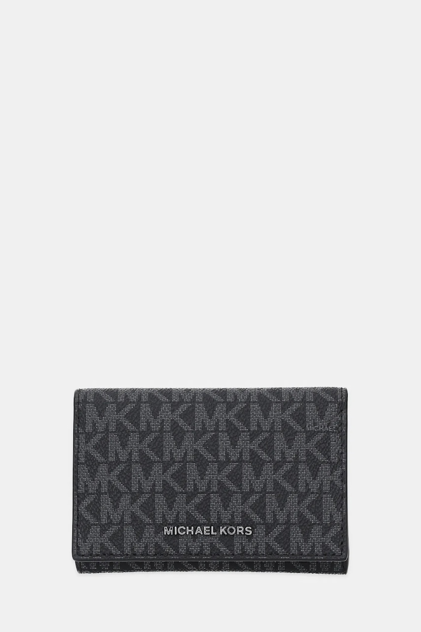 Michael Kors portofel HUDSON culoarea negru, 39T5LHDD6B