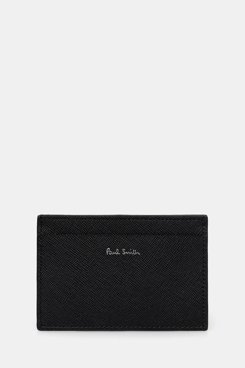 Paul Smith carcasa din piele culoarea negru, M1A-4768-TGLECO