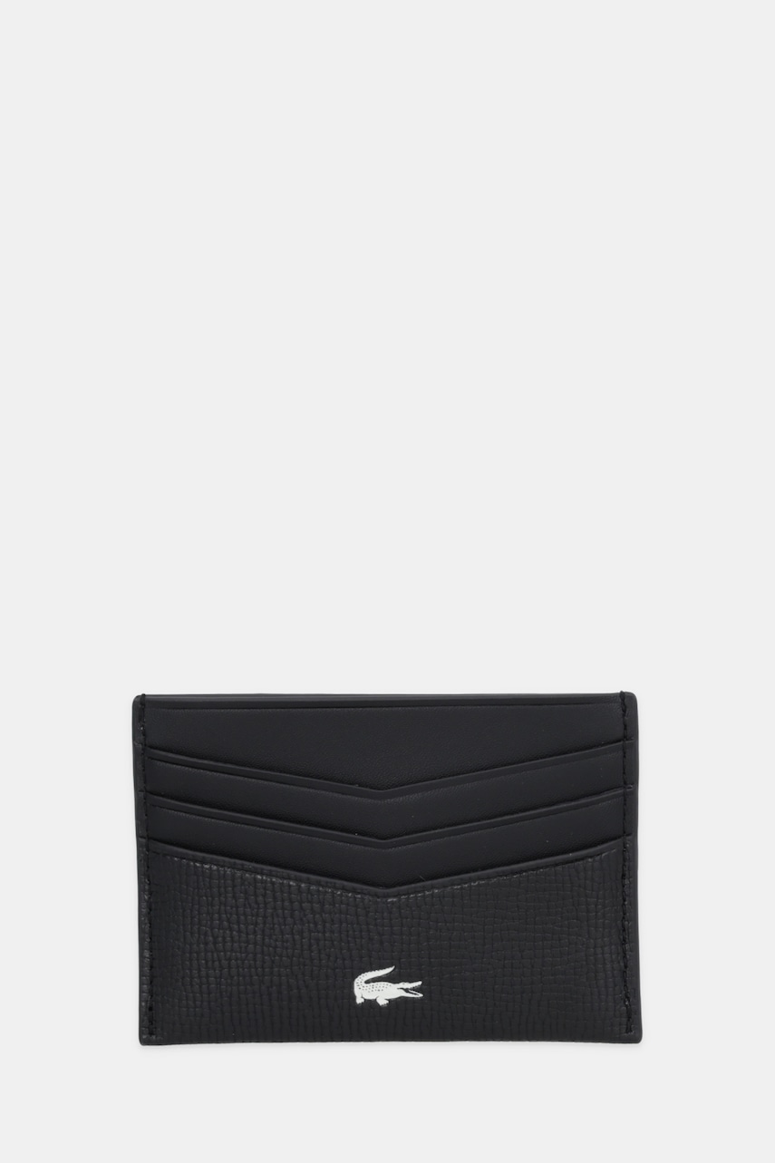 Lacoste carcasa din piele culoarea negru, NH5056OI