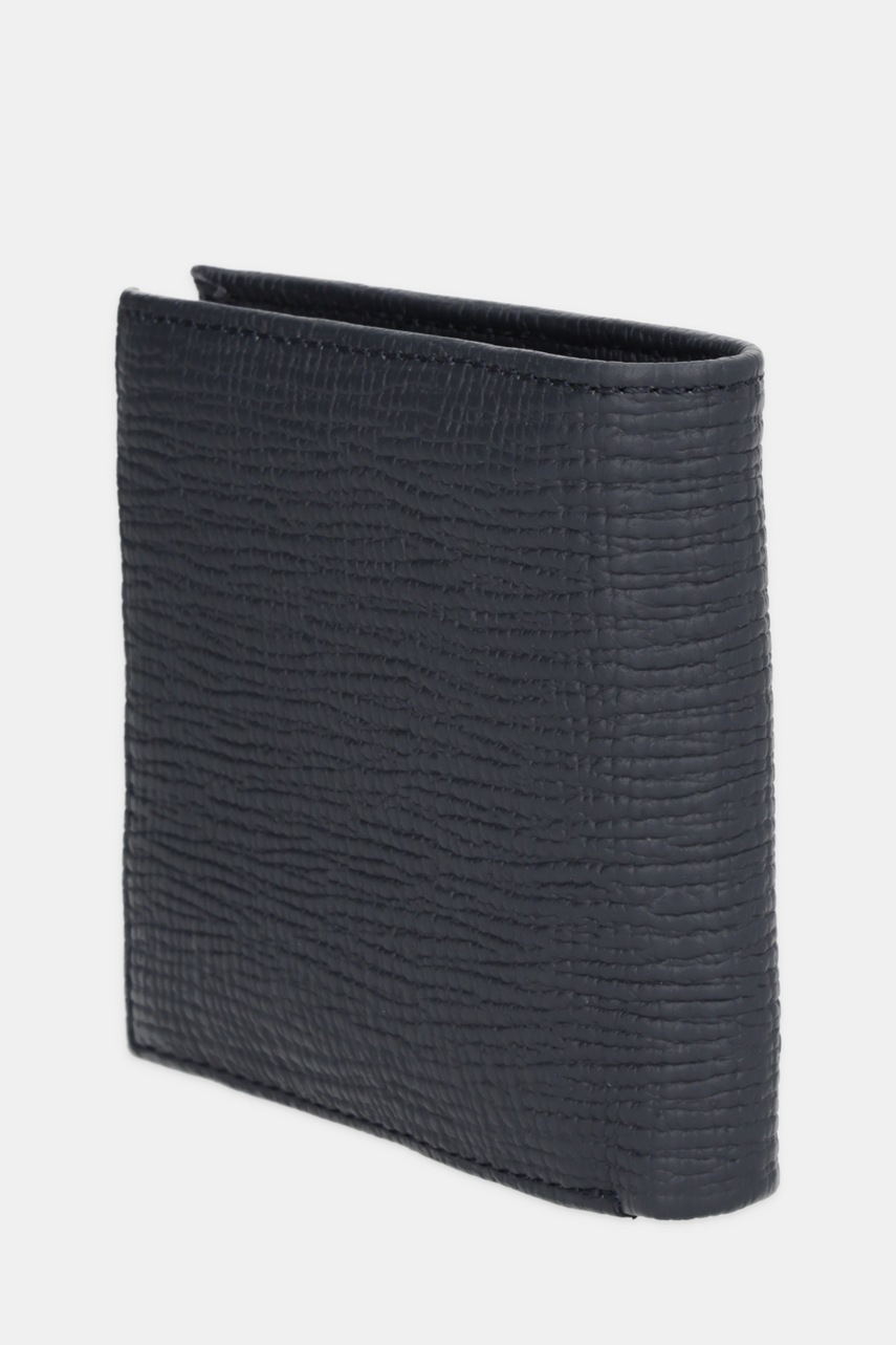 Кожаный кошелек Tommy Hilfiger цвет синий AM0AM13709