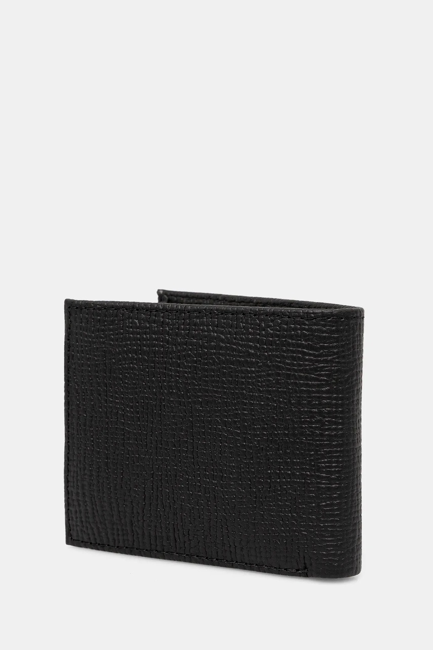 Кожаный кошелек Tommy Hilfiger цвет чёрный AM0AM13709