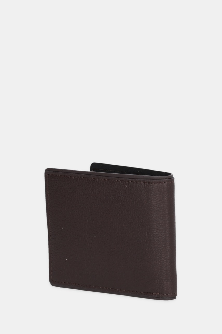 Кожаный кошелек Tommy Hilfiger цвет коричневый AM0AM13739