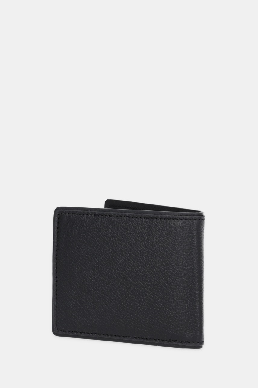 Кожаный кошелек Tommy Hilfiger цвет чёрный AM0AM13739