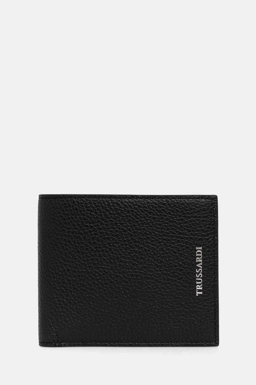 Trussardi portofel de piele culoarea negru, I017E000030N