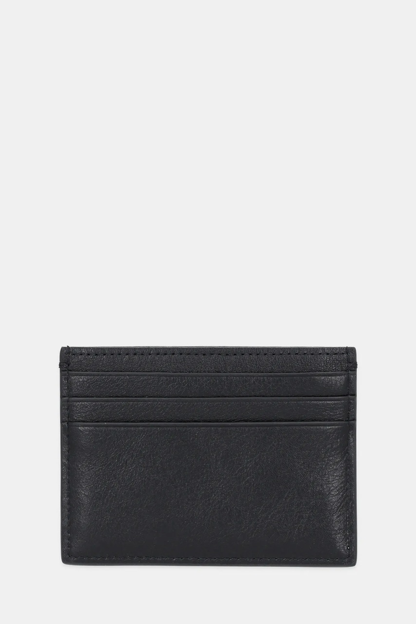 Кожаный чехол на карты Calvin Klein цвет чёрный LV04G1070G