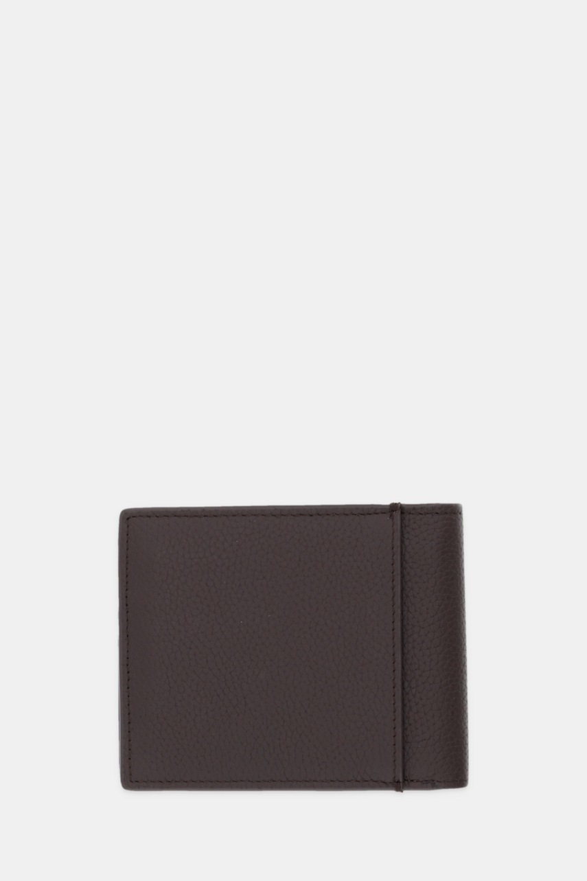 Кожаный кошелек Calvin Klein цвет коричневый LV04D1062G Кожаный кошелек Calvin Klein цвет коричневый LV04D1062G