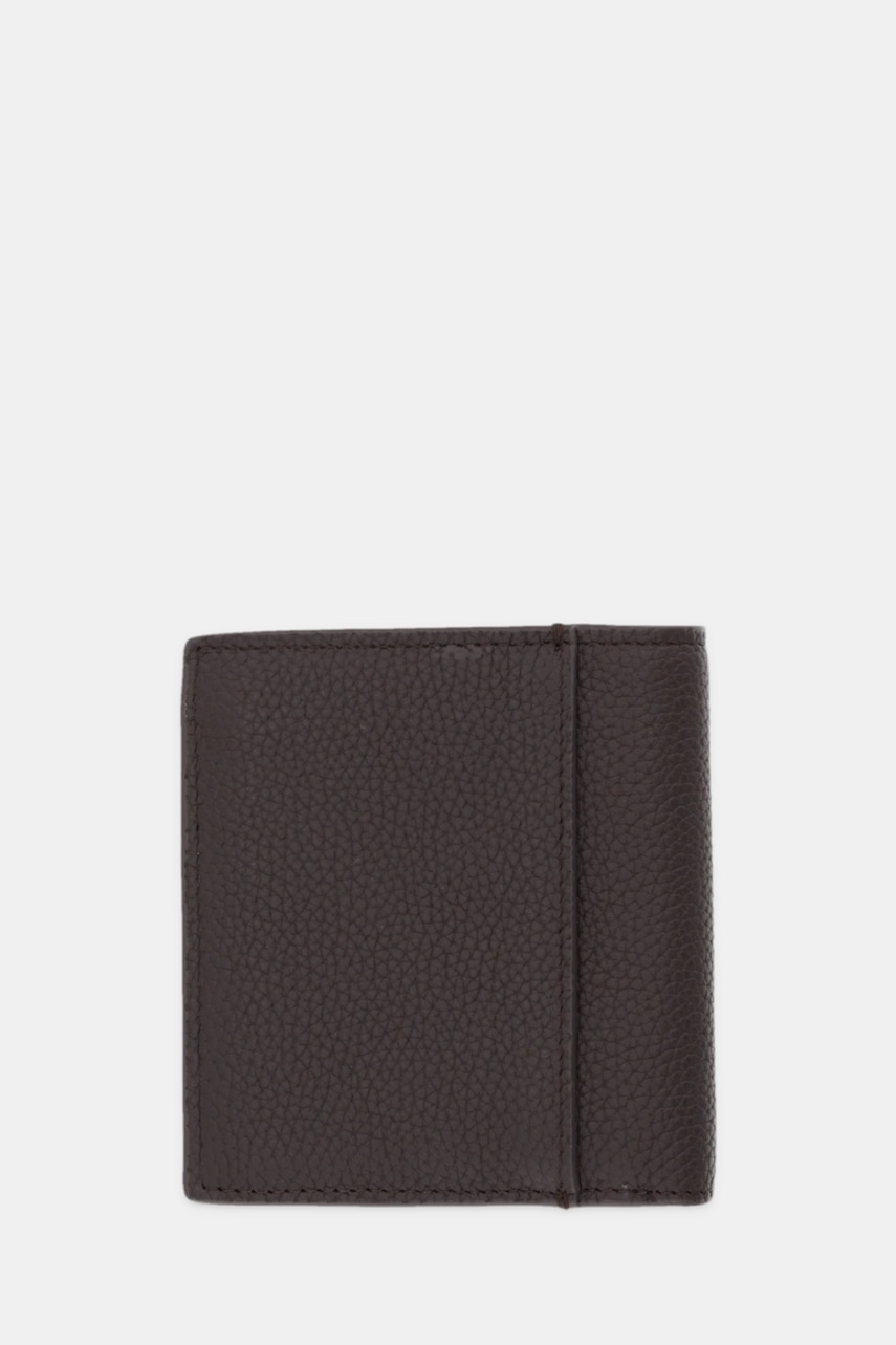 Кожаный кошелек Calvin Klein цвет коричневый LV04D1064G Кожаный кошелек Calvin Klein цвет коричневый LV04D1064G