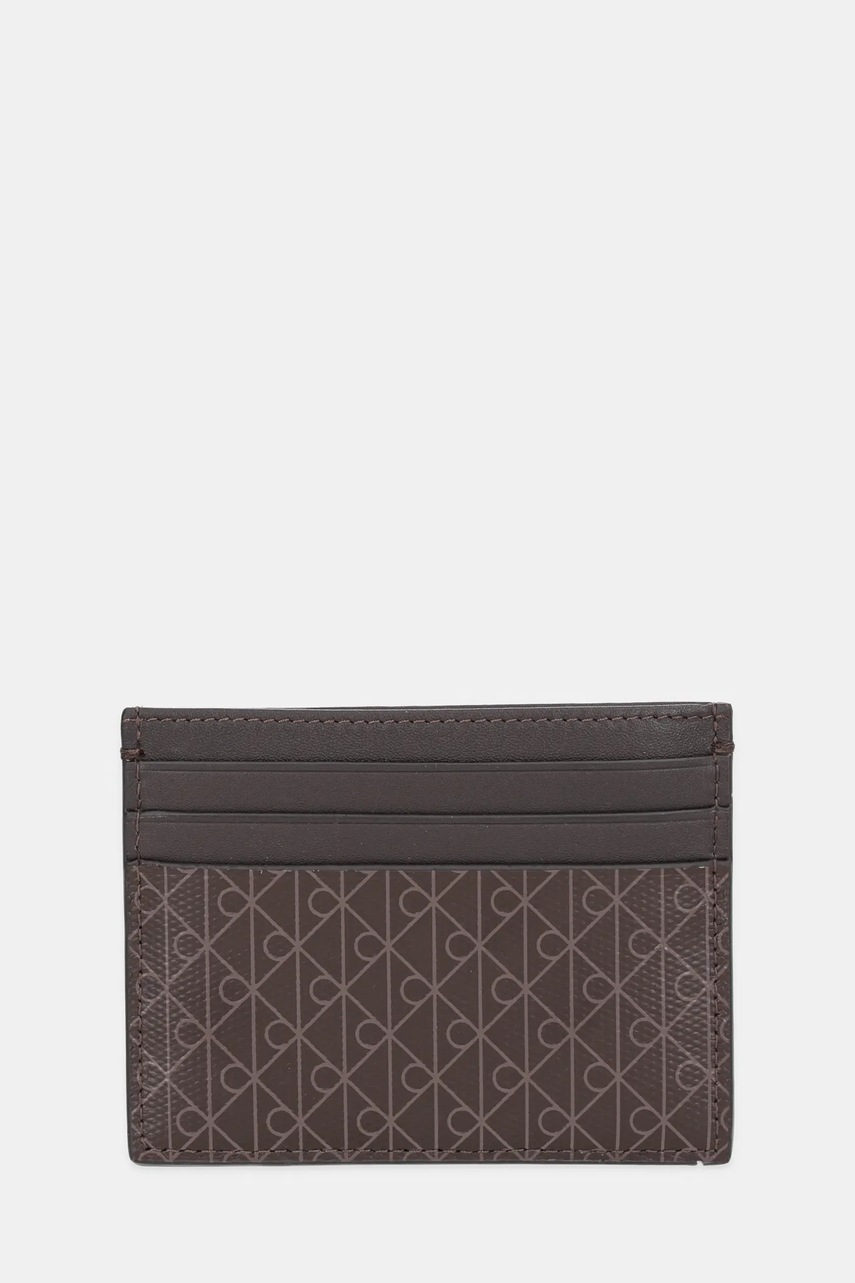 Чехол на карты Calvin Klein цвет коричневый LV04D1083G