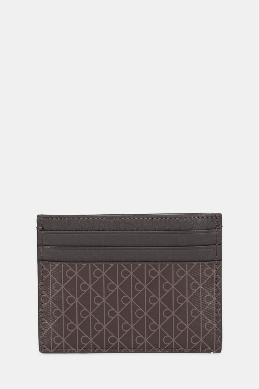Чехол на карты Calvin Klein цвет коричневый LV04D1083G Чехол на карты Calvin Klein цвет коричневый LV04D1083G