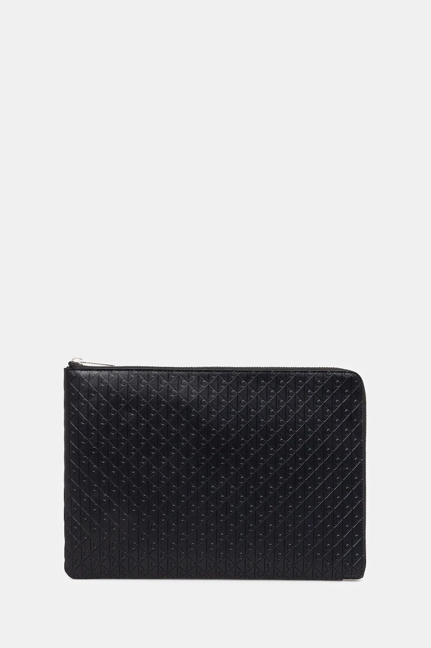 Levně Taštička Calvin Klein černá barva, LV04D1089G