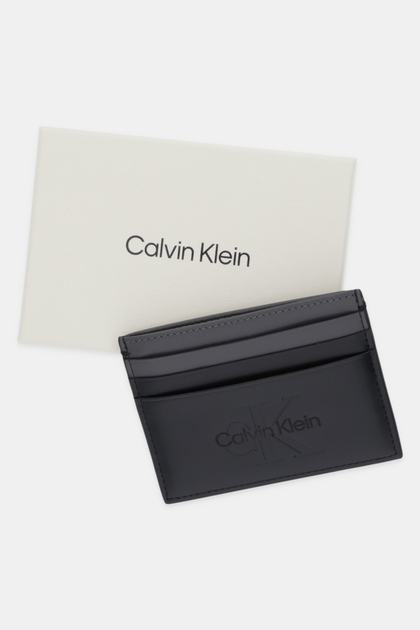 Kožené puzdro na karty Calvin Klein