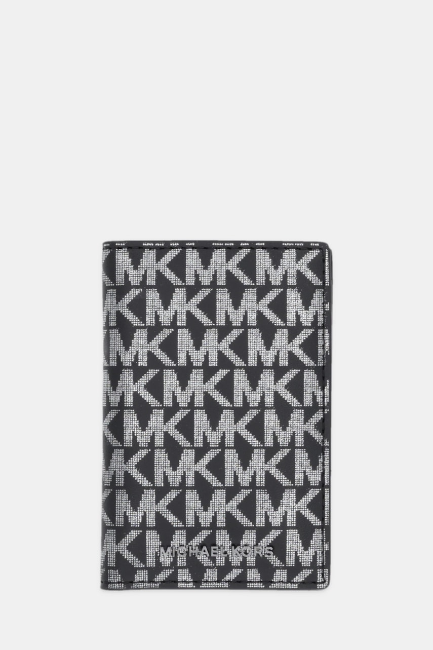 Michael Kors carcasa cardului culoarea negru, 39F5LHDD1L