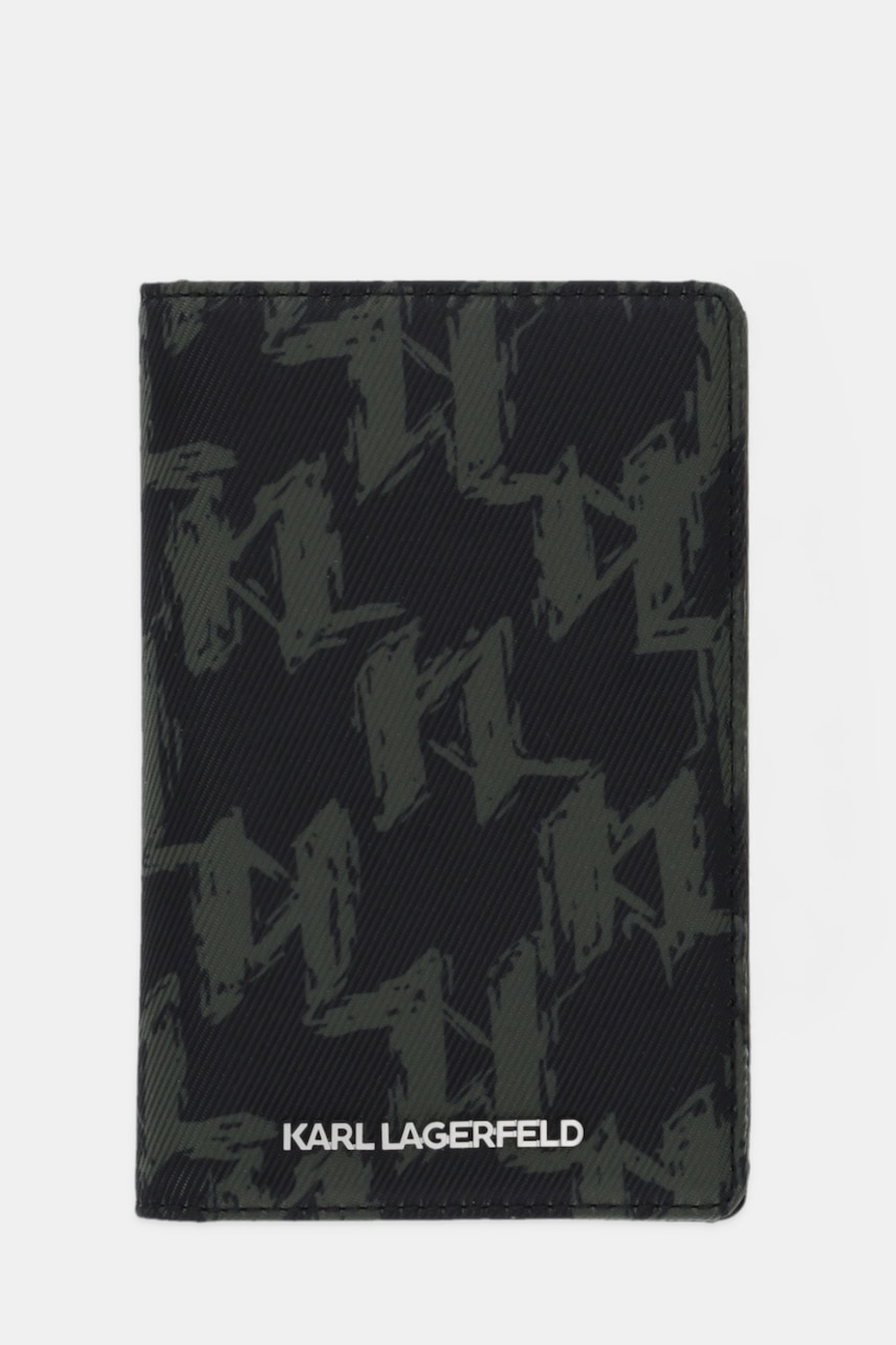 Karl Lagerfeld portofel culoarea negru, A4M32049