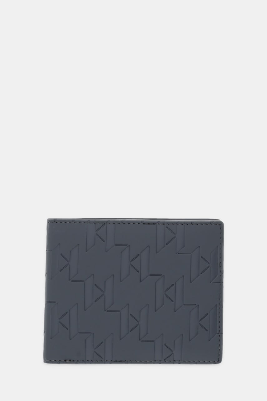Karl Lagerfeld portofel culoarea gri, A4M32051