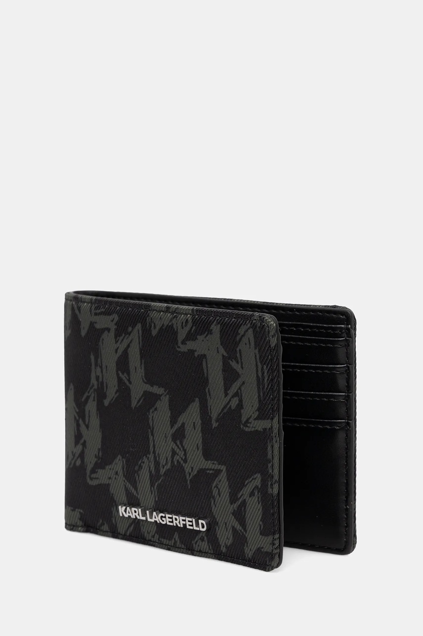 Кошелек Karl Lagerfeld K/MONOGRAM цвет зелёный A4M32055
