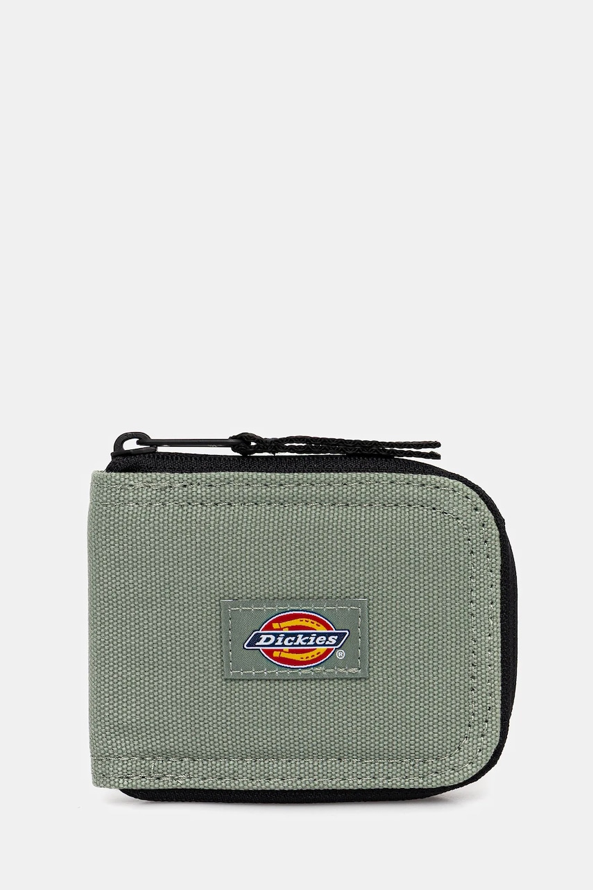 Dickies portofel culoarea verde, DK0A4YOD