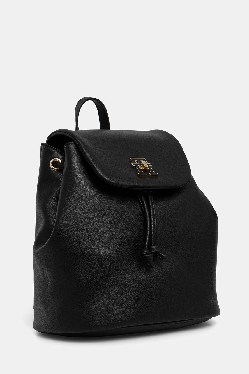 Рюкзак Tommy Hilfiger цвет чёрный маленький однотонная AW0AW17470