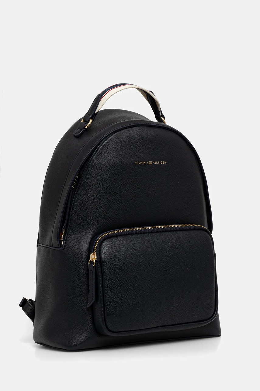 Рюкзак Tommy Hilfiger цвет синий маленький однотонная AW0AW17471