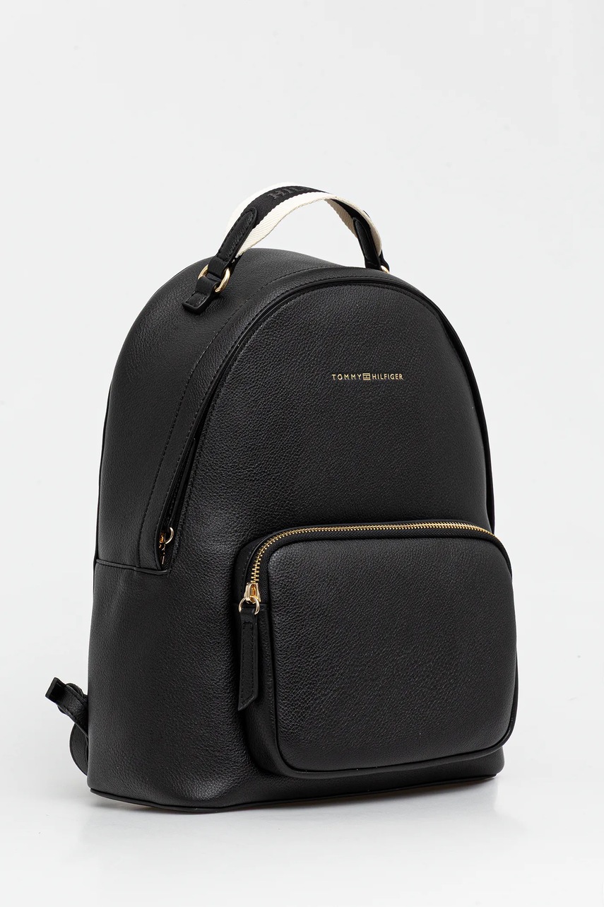 Рюкзак Tommy Hilfiger цвет чёрный маленький однотонная AW0AW17471