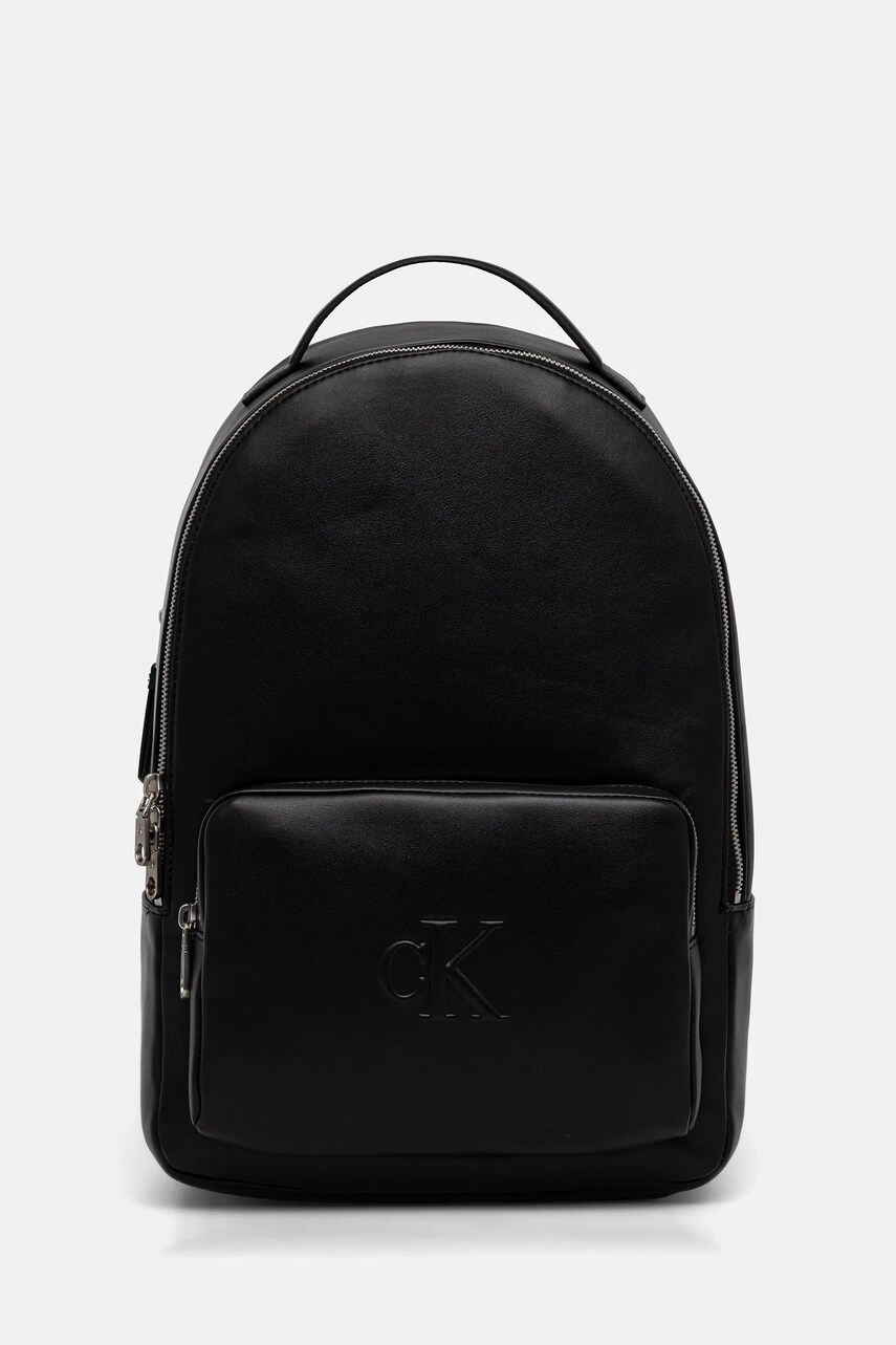 Levně Batoh Calvin Klein dámský, černá barva, velký, LV04K3165G