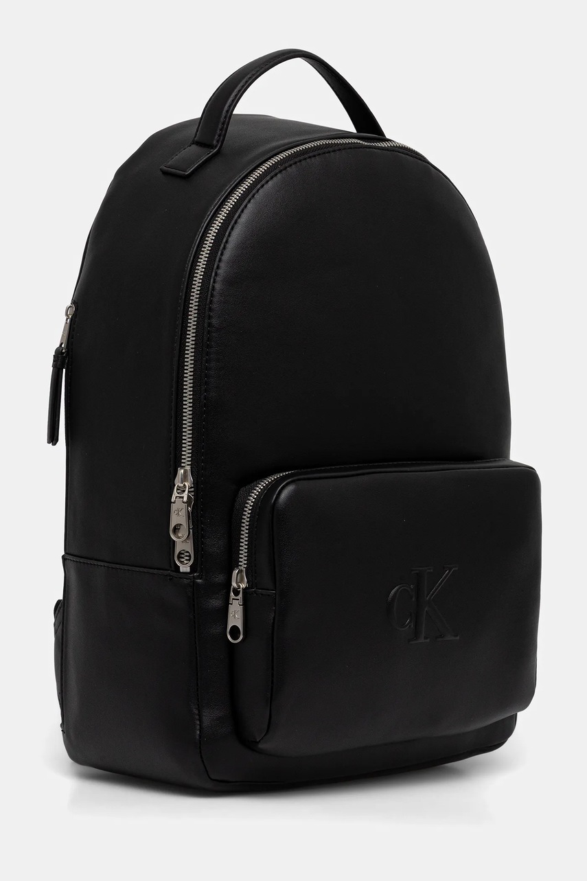 Рюкзак Calvin Klein цвет чёрный большой однотонная LV04K3165G