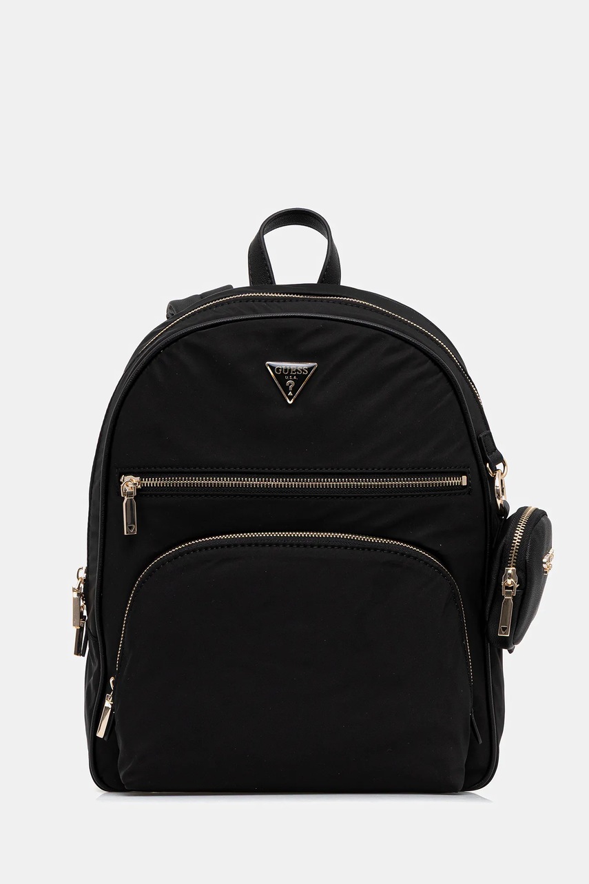 Levně Batoh Guess POWER PLAY dámský, černá barva, velký, HWYG71 24350