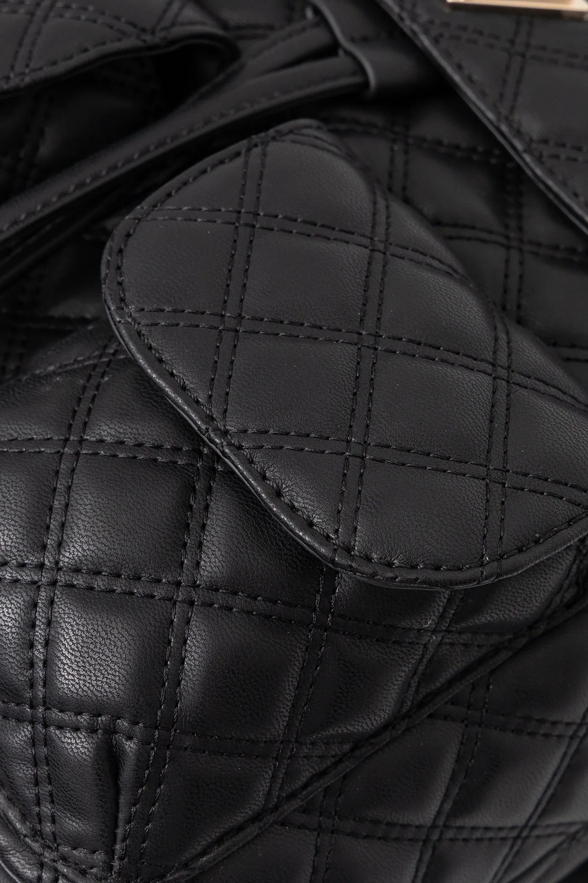 Σακίδιο πλάτης Guess GIULLY χρώμα: μαύρο, HWQG96 73330 φωτογραφία