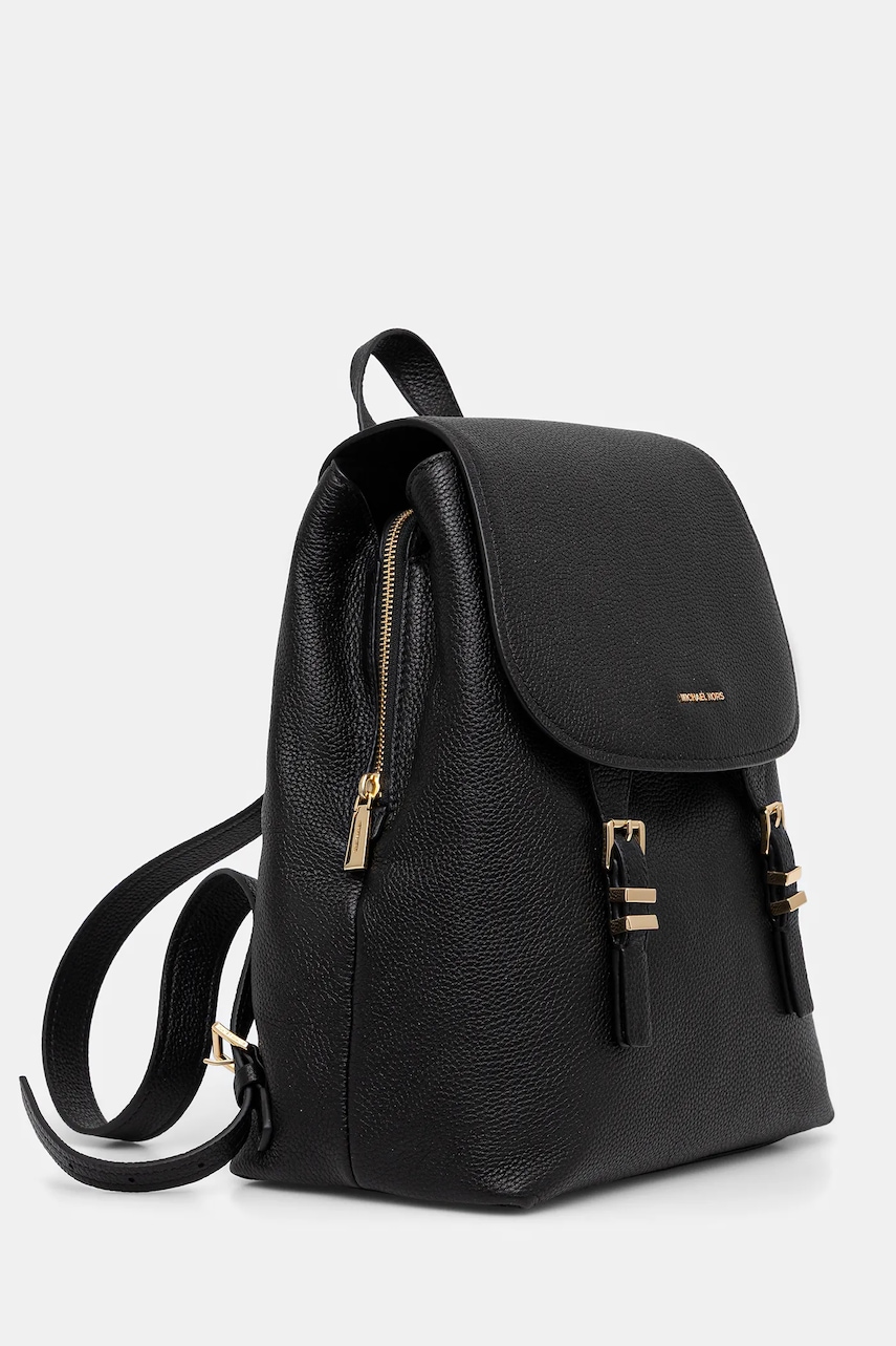 Кожаный рюкзак MICHAEL Michael Kors QUINN цвет чёрный большой однотонная 30T5GQNB2L