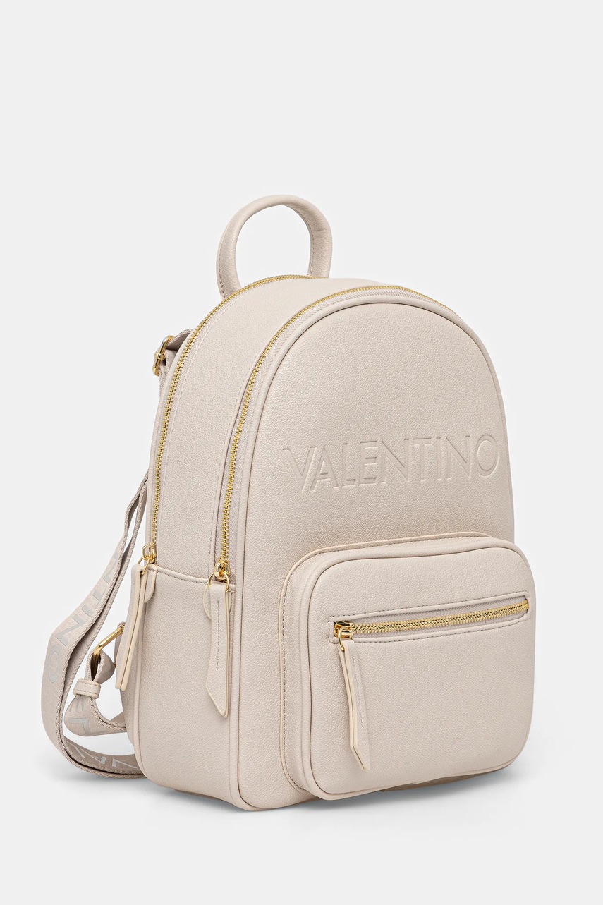 Рюкзак Valentino Bags цвет бежевый маленький однотонный VBS9EO21 Рюкзак Valentino Bags цвет бежевый маленький однотонный VBS9EO21