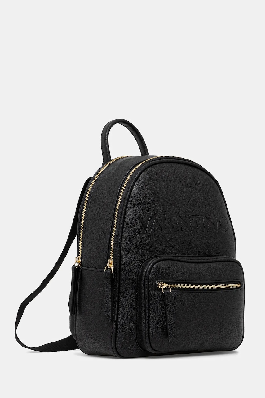 Рюкзак Valentino Bags цвет чёрный маленький однотонный VBS9EO21