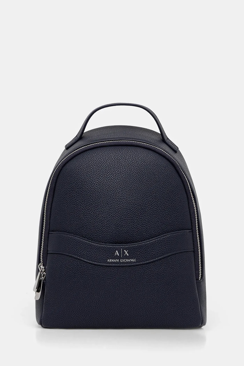 Armani Exchange rucsac culoarea bleumarin, mic, uni, XW000924 AF13676