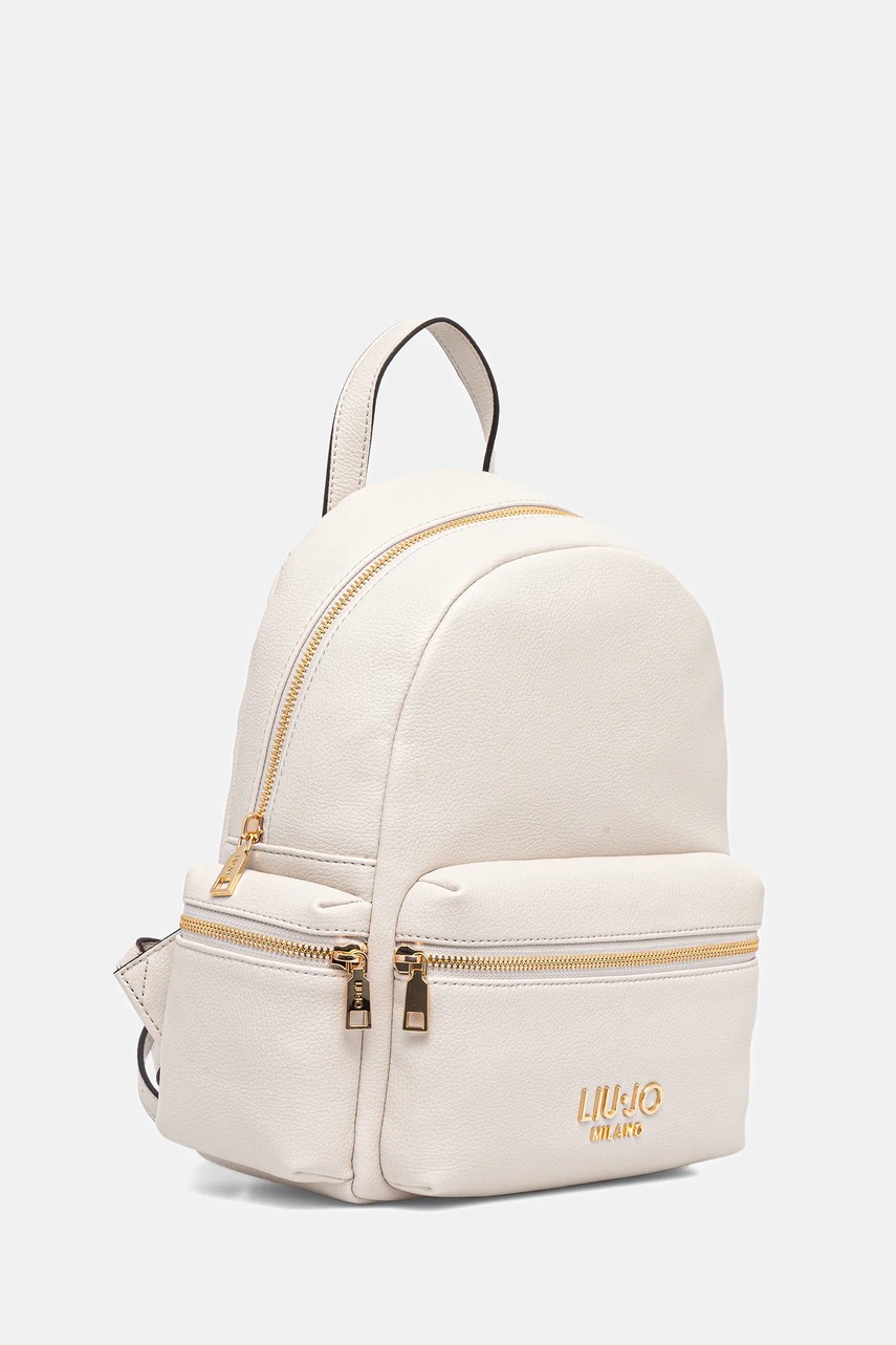 Рюкзак Liu Jo цвет бежевый маленький с аппликацией AF5136.E0058