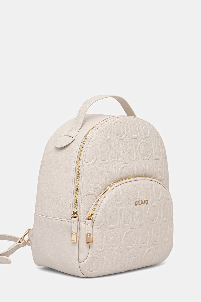 Рюкзак Liu Jo цвет бежевый маленький узор AF5157.E0538