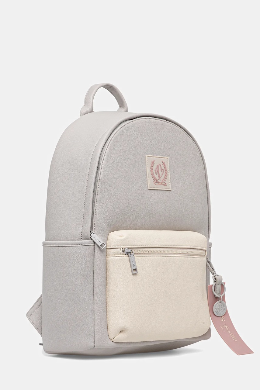 Рюкзак Aldo цвет серый большой однотонный THALI.110