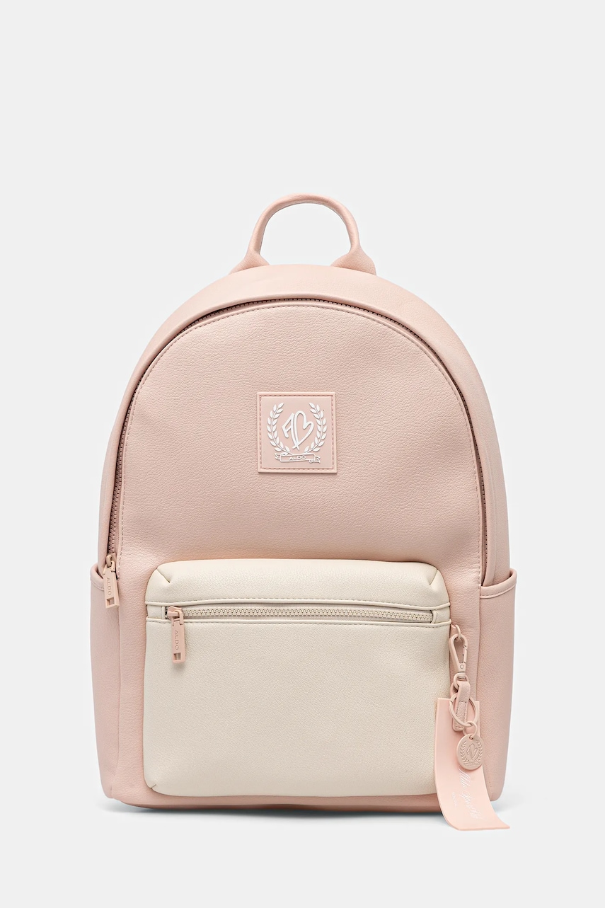 Aldo rucsac culoarea roz, mare, cu imprimeu, THALI.693
