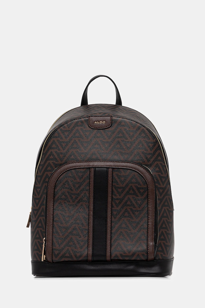 Aldo rucsac culoarea maro, mare, cu imprimeu, CADOMA.200