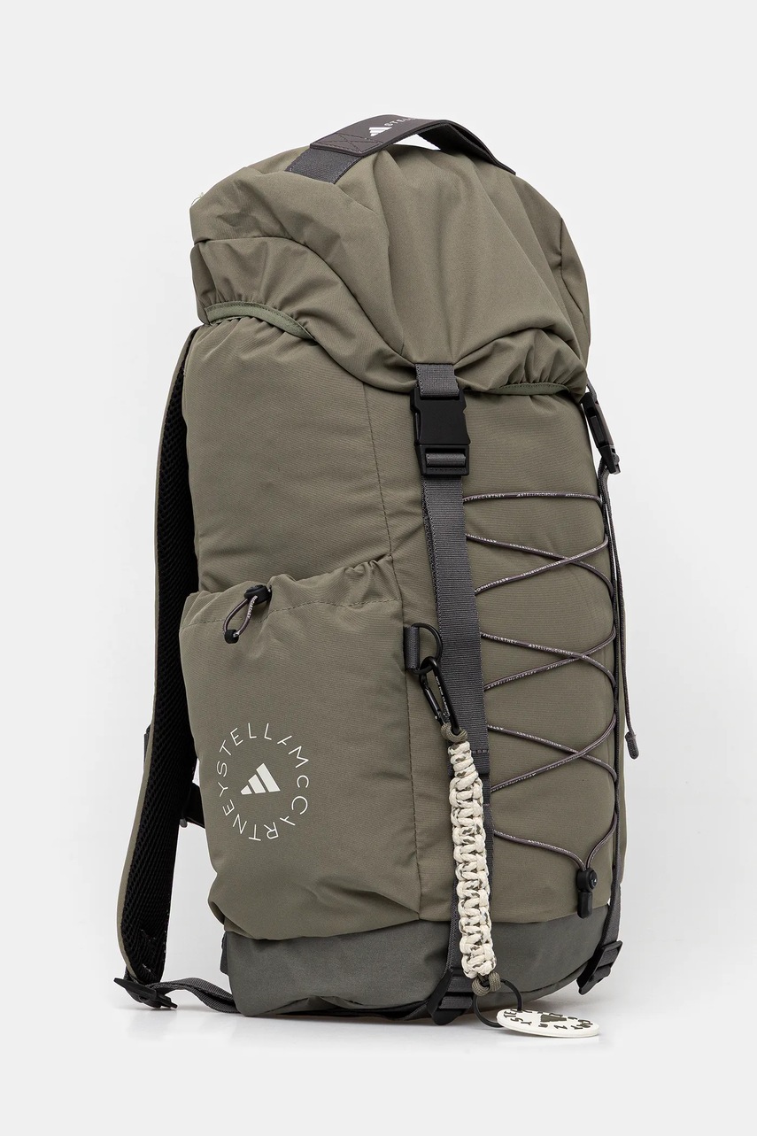 Рюкзак adidas by Stella McCartney цвет зелёный большой однотонный JY4189