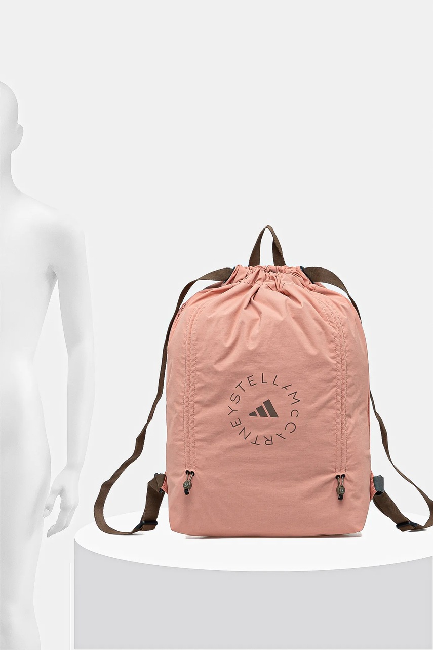 Σακίδιο πλάτης adidas by Stella McCartney χρώμα: ροζ, JY4198 φωτογραφία